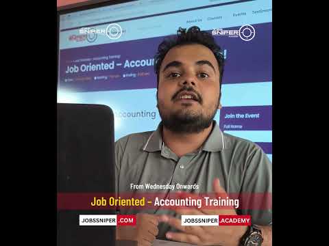 Job Oriented – Accounting Training!