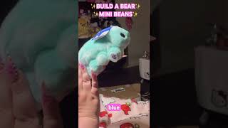 BUILD A BEAR MINI BEANS HAUL #minibeans #buildabearworkshop #strawberrycow #waterbear #capybara