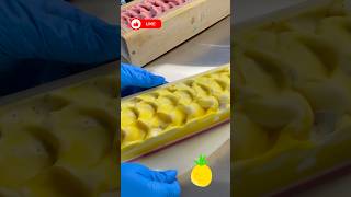 Passion fruit pineapple 🍍 cold process soap cutting 🫧🫧🫧#cpsoap #soap #soapmaking #newytchannel