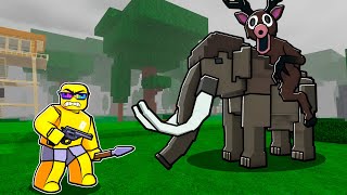 Mammoth Fight In 99 Nights in the Forest 🔦