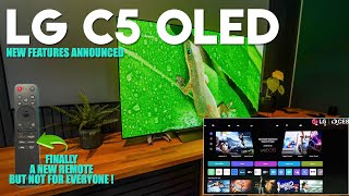 The New LG C5 OLED with One HUGE Upgrade Announced!