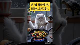 나 화나보여? 시크한 고양이의 따듯함