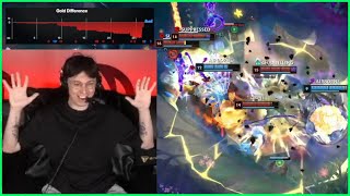 Caedrel Reacts To CFO ACING AL While Down 7K Gold
