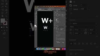 Quick illustrator hack | Letter W Logo Design Tutorial #adobeillustrator #illustrator #designtool