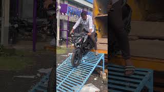 BAJAJ PULSAR N150 | 2024 Bs6 2.0 | UNLOADING #shorts #short #bajaj #pulsar #n150 #150 #new #bike