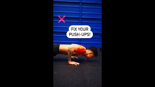 Not Feeling Chest During Push-Ups? Try This! #shorts