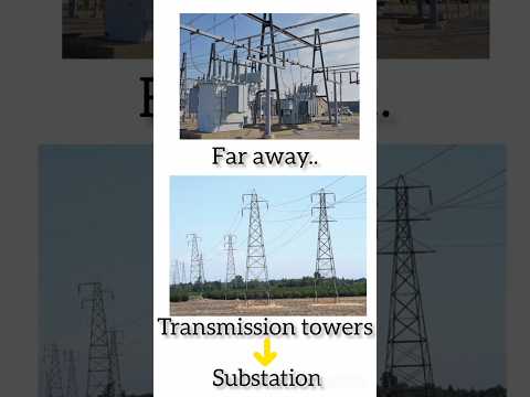 😍SUPERB !! This is how electricity reaches our home...😱#electricity #powerplant #intresting