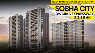 Dwarka Expressway: Best Rated High Rise Apartments - Sobha City 108 Gurgaon 📲 9899990213