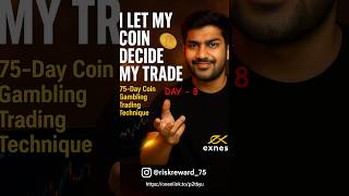 👉 I Let a Coin Decide My Gold Trade 💰 | Day 8 | 75-Day Trading Challenge #youcantrade
