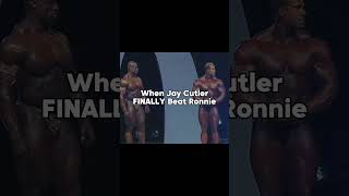 Jay Cutler's Triumph: Dethroning Ronnie Coleman | 2006 Mr. Olympia Victory