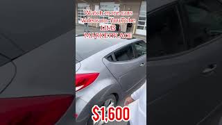 2016 Hyundai veloster for $1,600