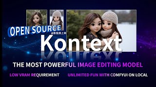 FLUX.1 Kontext [dev] is open source! Try image editing locally in ComfyUI