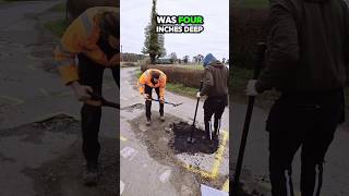 Fixing Massive Potholes – DIY Road Repair #PotholeRepair #DIYFix #UKRoads #LandRover  #Tarmac #4x4