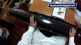 Guqin tune 忆故人 (pinyin: yi gu ren) played on 鳥羽屋 Tobaya silk strings