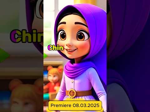 Head Shoulders Knees And Toes Song👂 | Nursery Rhymes & Kids Songs | MusManini | #shorts