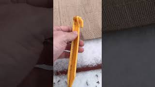 Hikers, Backpackers, & Campers - Quick Tarp Hack #backpacking #hikingtips #hiking #backpackingtips