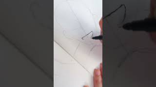 Drawing YOU and YOUR BESTIE 🤭 #shortsfeed