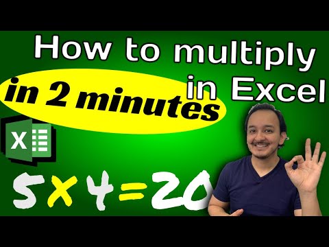 ✖️How to multiply cells and numbers in Excel in 2 minutes