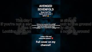 Avenged Sevenfold Beast And The Harlot vocal cover + lyrics #avengedsevenfold #a7x #vocalcover