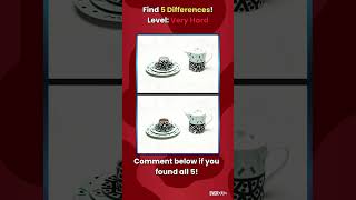 Can You Spot 5 Differences? 🔍 (Very Hard Level!) #shorts