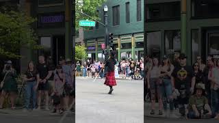 High Toss on Mace at Woodland Scottish Games | Pipes and Pubs Woodland 2024 | #drummajor #scotland