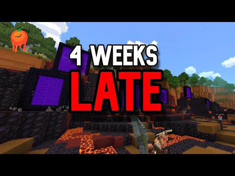 I played Minecraft a bit too late