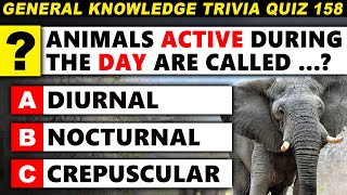Ultimate General Knowledge Trivia Quiz Round 158 | 60 Great Questions - 6 Topics