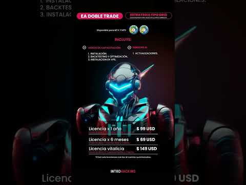 Bot MT5 Doble Trade Grid #shorts