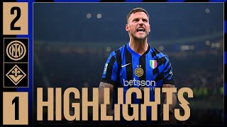 LAUTARO ➕ ARNAUTOVIC 🟰 🖤💙  MONDAY NIGHT 🪄 | INTER 2-1 FIORENTINA | HIGHLIGHTS | SERIE A 24/25 ⚫🔵🇬🇧