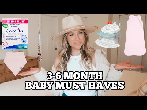 3-6 MONTH BABY MUST HAVES | Essentials we used everyday!