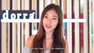 dorra x Nicole Review | How dorra slimming treatment had helped her lose weight!