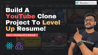 🔴 Build a YouTube Clone project using REACT.JS with Source Code | Part 2 - Fetching API In React.JS