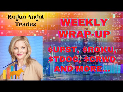 STOCK MARKET WEEKLY WRAP $ROKU, $TDOC, $UPST, $CRWD