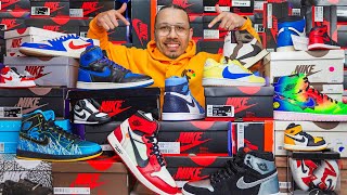 My ENTIRE Air Jordan 1 Sneaker Collection (100+ Pairs in 2024)