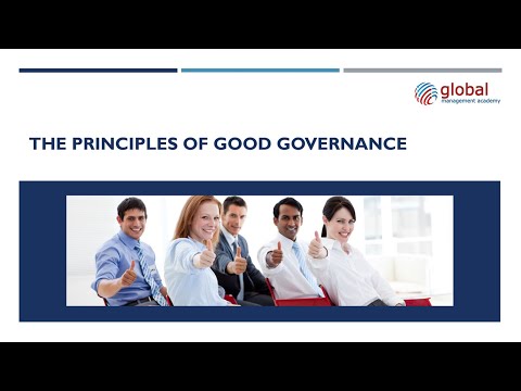 The Principles of Effective Corporate Governance