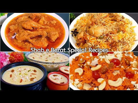 Shab e Barat Special Recipes | Chicken Korma, Chicken Biryani, Kheer Recipe, Zarda Recipe