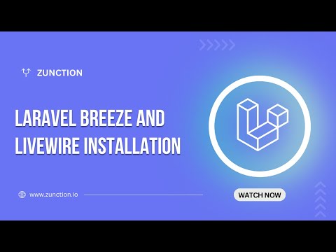 How to Install Laravel Breeze and Livewire
