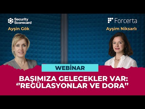 DORA (Digital Operational Resilience Act- Dijital Operasyonel Dayanıklılık Yasası) Webinarı