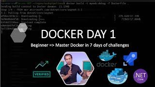 Docker - Containerize dotnet application with multi step dockerfile and azure pipelines AzureDevOps