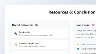 Add Emojis to HTML: The Beginner's Guide ✨