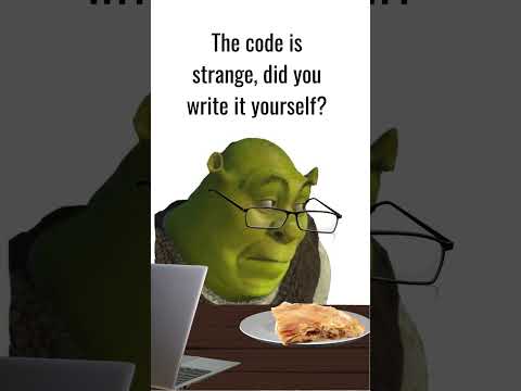 The code is strange? #shorts #programming #funny