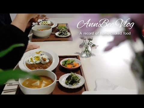 vlog] Completed in 10 minutes!! Menu for 3 days of warm breakfast in winter