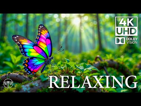Insect Harmony 4K 🐞🎹 | Soft Piano & Peaceful Insect Moments in Nature’s Embrace