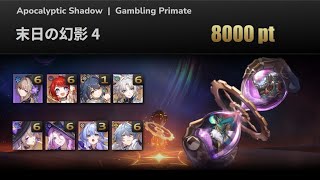 飛霄 & マダム・ヘルタ 末日の幻影 8000ポイント【崩壊：スターレイル】