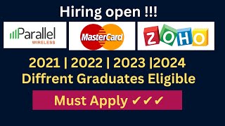 off Campus Job Opportunity | off campus drive for 2022 batch | latest off campus drive for 2022