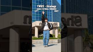 TWICE - ‘Strategy’ DANCE TUTORIAL MIRRORED (50% SPEED) #kpoptutorial
