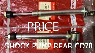 Shock Pump Rear CD70 review & price #honda #hsmughal55 #2023 #pump #shock #shock