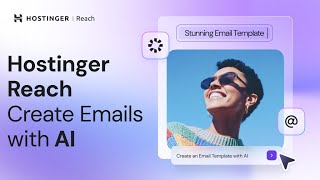 Hostinger Reach: Template Creation with AI