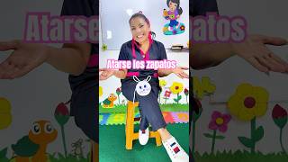 Aprender a atarse los zapatos #niños #educacióninfantil #cancióninfantil