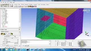 ICEMCFD baffle tetra hexa